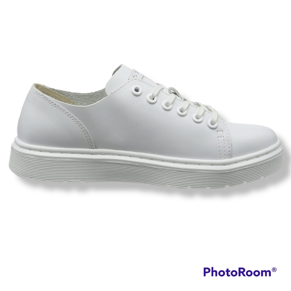 Dr. Martens Shoes - Dr. Martens Dante Venice White Leather Sneakers